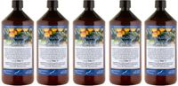 Claudius Cosmetics B.V. Claudius Bodylotion Orange 1 Liter - Set van 5 stuks