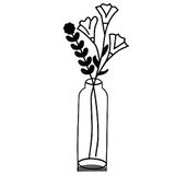 Decoratief object "bloemen"