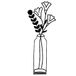 Decoratief object "bloemen"