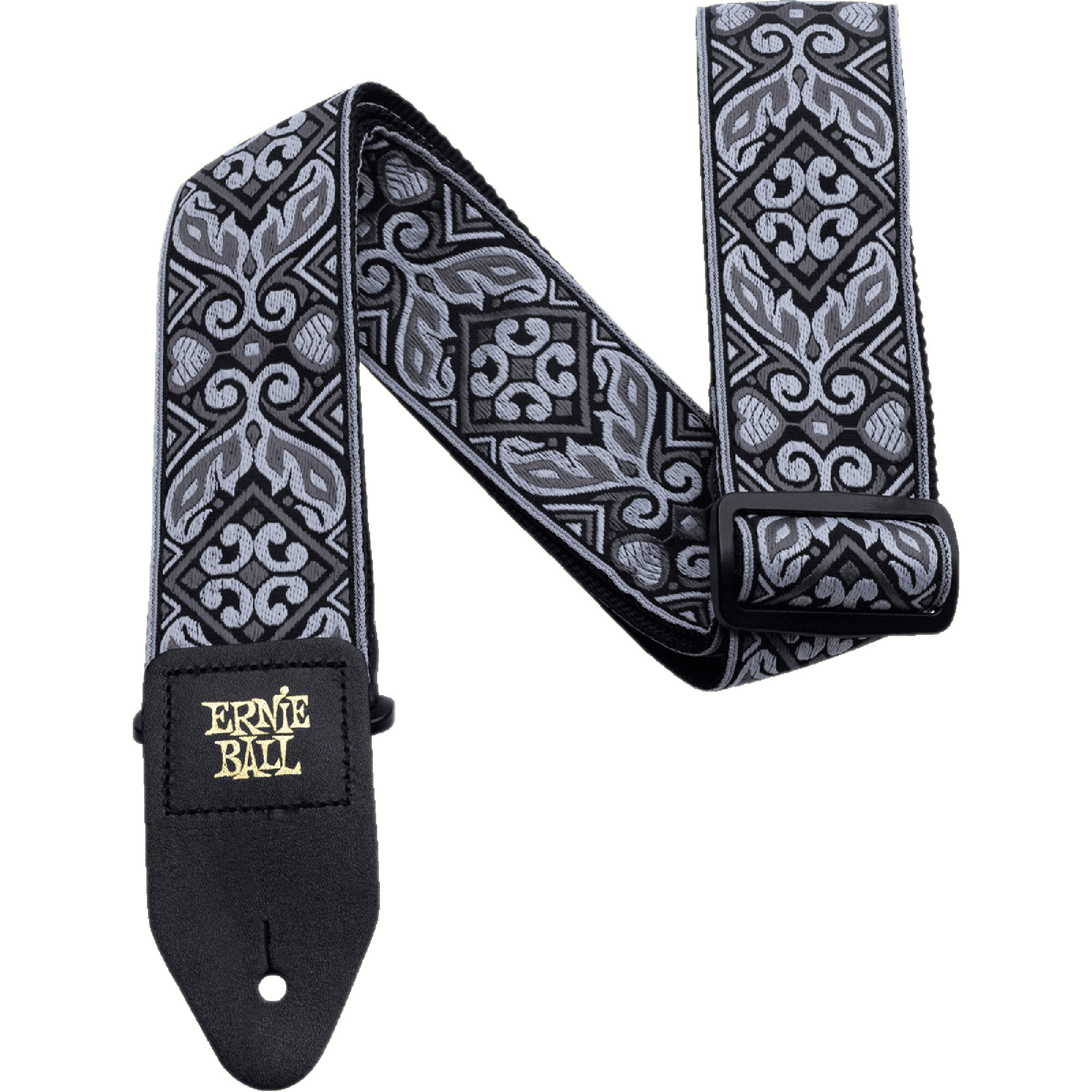 Ernie Ball 4166 Tribal Silver Jacquard Strap