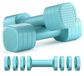 Haltère réglable avec plusieurs poids