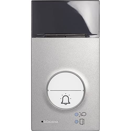 BTICINO, Audio-deurstation LINEA 3000 2-draads 1-2 oproeptoetsen, 1/2 familiehuis, weerbestendig IP 54 slagvast IK 10, 343071