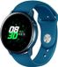 By Qubix Qubix Rubberen Sportband Cyaan Geschikt voor Xiaomi Mi Watch / Watch 2 / Watch S1 / S2 / S3 / S4 (47mm)