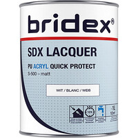 Bridex SDX Lacquer lak acryl 1L wit mat - 4004014923573