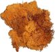 Glorex Hobby Decoratie faux mousse - 2x - orange - 50 gram - Hobby/crafting - autumn/christmas theme decorating - nature