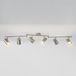 HOFTRONIC Riga RVS LED Plafondlamp 6 Spots GU10