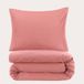 NOUS Kids katoenen kinderdekbedovertrek 120x150 cm - roze