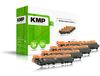 KMP MULTIPACK B-T58V Cartouche de toner Compatible Noir, Cyan, Magenta, Jaune (4 pièces)