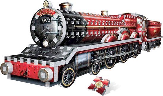Wrebbit 3D Puzzel Harry Potter Hogwarts Express 460 Stukjes - 12+ jaar