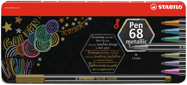 Stabilo Pen 68 Metallic - 4006381546409