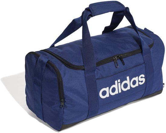 ADIDAS - linear duffel s - Sporttas - Blauw