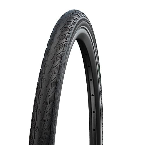 Schwalbe Buitenband Delta Cruiser Plus Puncture Guard 28 x 1.10 / 28-622 mm - zwart met reflectie