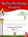 My First Pre-Writing Workbook Tracing Lines for Kids Ages 3-4