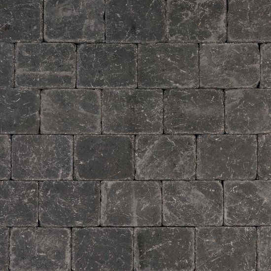 Intergard Trommelstenen of koppelstones antraciet 15x20x6cm (m2)