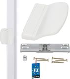 KOTARBAU® Balkondeurgreep, PVC, Wit