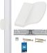 KOTARBAU® Balkondeurgreep, PVC, Wit