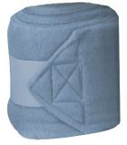 HKM Polarfleece bandages rookblauw 300 cm