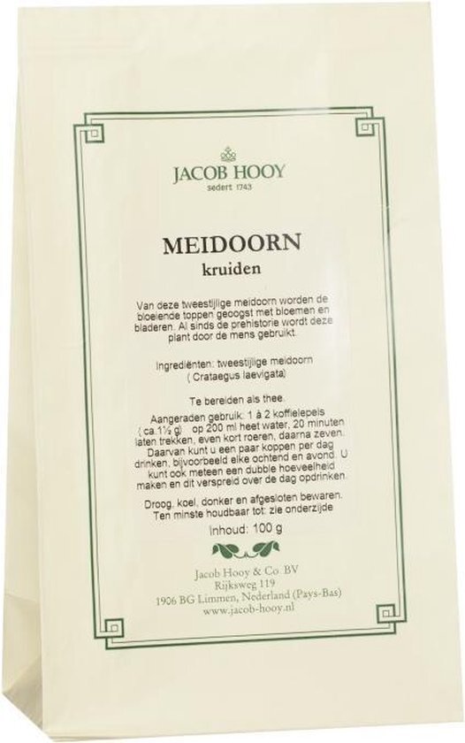 Jacob Hooy Meidoorn Kruid 100gr