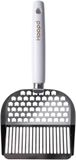Hoopo® Shovel - Kattenbakschep van RVS - Geschikt voor alle Kattenbakvulling - Extra stevige Schep voor kattenbak