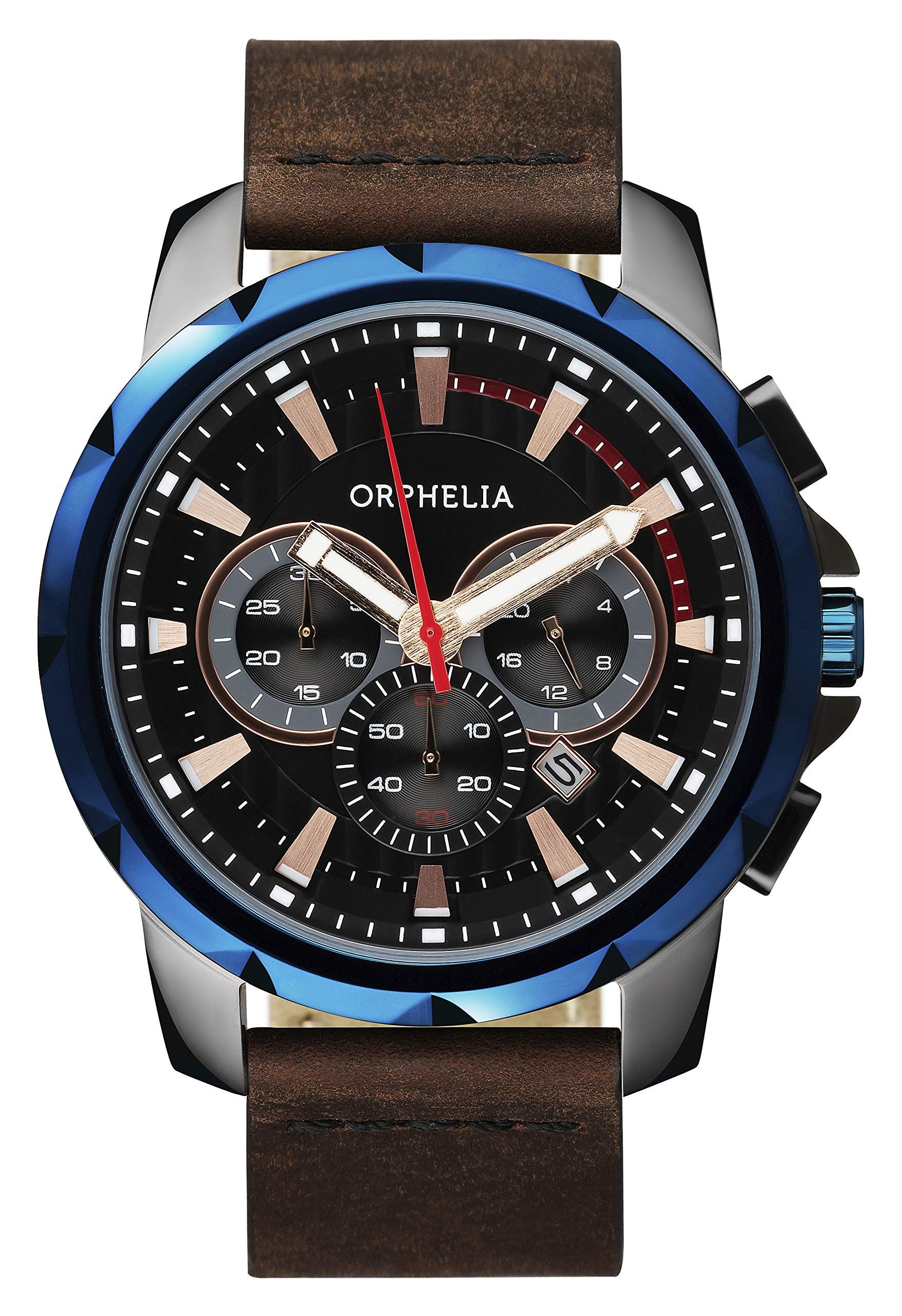 Orphelia Five senses OR81501 - Horloge - Ø 49 mm - Leer