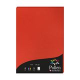 Clairefontaine 44267C - Pak van 50 Vellen A4 21x29,7cm Koraalrood 120g