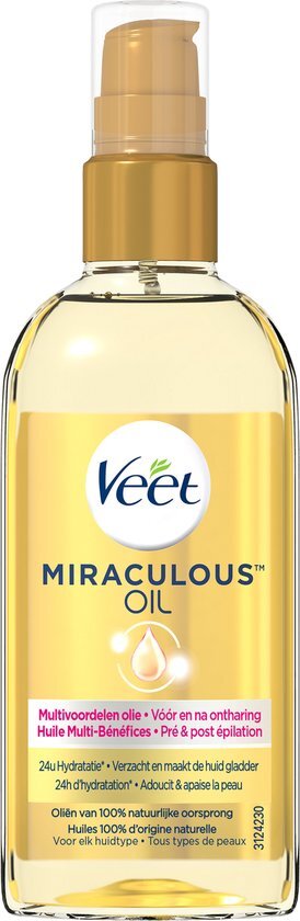 Veet Voedende Olie - Miraculous Arganolie - 100 ml