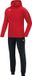Jako - Hooded Tracksuit Classico Woman - Rood - Polyester - Maat 42