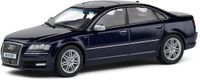 Geen automerk Solido Audi S8 (D3) Modelauto 1:43 2010 Night Blue Pearl
