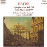 Symphonies Naxos Cologne Chamber Orchestra, Helmut Müller-Brühl - Haydn: Symphonies 80:81:99 (CD)