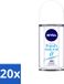 NIVEA 20 x Déodorant Roller - Frisse Natuur - 50 ml