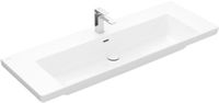 Villeroy & Boch Subway 3.0 meubelwastafel 130x47cm Rechthoek 1 kraangat met overloopgat Wit Alpin glans Ceramic+ 4A70D5R1