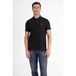 LERROS regular polo zwart