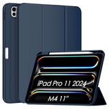 NONE Apple 11 iPad Pro Wake Up Display Case, marineblauwe hoes, Smart Case 360° bescherming, Apple Pencil