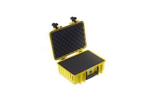 B&W Type 4000 Outdoor Case - Yellow - Hard Case