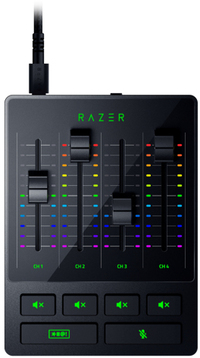 Razer Audio Mixer - 4 Kanaals Mengpaneel - 10 - 20000 Hz - Zwart