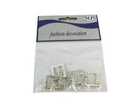 Piovaccato Bijoux glitter, meerkleurig, 2,5 x 2 cm