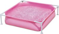 Summer Waves Frame Zwembad Vierkant - 122 x 122 x 30 cm - Roze