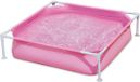 Summer Waves Frame Zwembad Vierkant - 122 x 122 x 30 cm - Roze