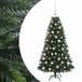 vidaXL Kunstkerstboom met Ballen 120 cm 150 LED's Warmwit
