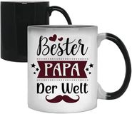 Mok met spreuk "Bester Papa der Welt" - Kleurverandering - Verjaardagscadeau - Koffiemok - Cadeau-idee