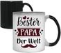 Mok met spreuk "Bester Papa der Welt" - Kleurverandering - Verjaardagscadeau - Koffiemok - Cadeau-idee