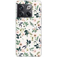1001 coques OnePlus Bedrukt siliconen hoesje compatibel met OnePlus 10T 5G Flowers