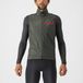 Castelli Windstopper mouwloos Heren Zwart Grijs - SQUADRA STRETCH VEST LIGHT BLACK DARK GRAY - M