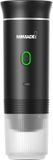 Nomade Café Draagbare espressomachine, type 3-in-1: gemalen koffie of Nespresso®-capsules, grote capsules, 750 g, metallic (zwart)
