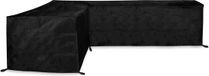 VONROC Premium tuinbank beschermhoes – L-vorm - 250/90 x 250/90 x 70cm