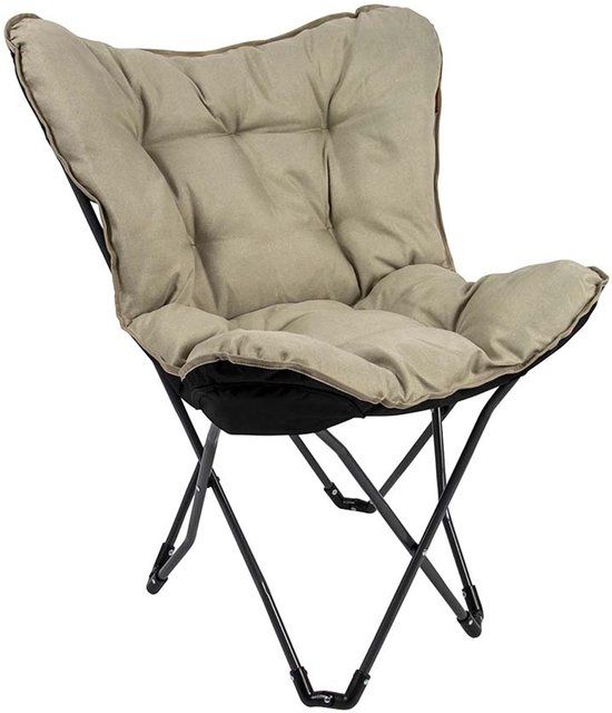 Bo-Camp Urban Outdoor Vlinderstoel Redbridge M Oxford polyester Beige