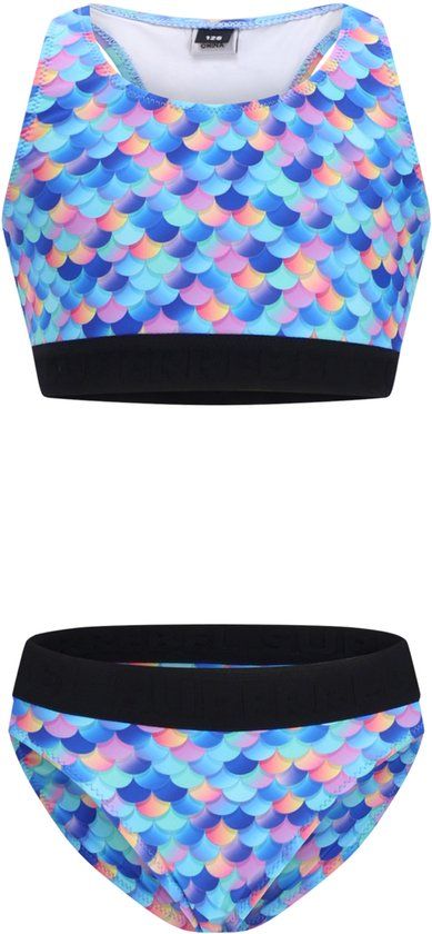 SuperRebel Carmel tanktop bikini Mermaid Print Maat 152