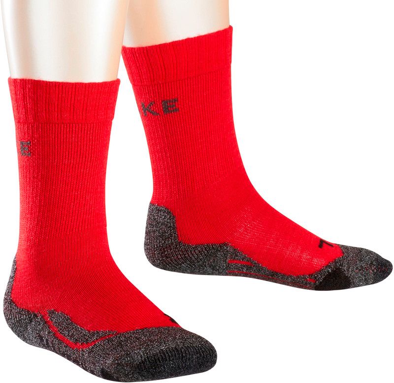 Falke TK2 Wandelsokken Kinderen Rood Maat 31/34