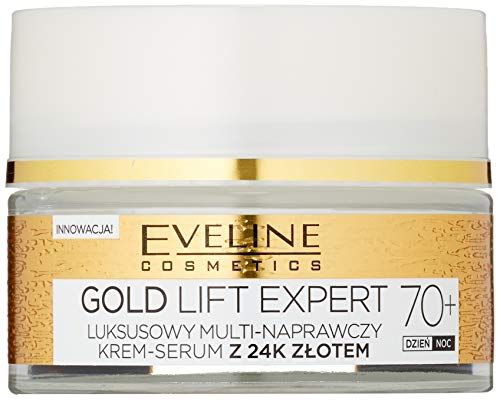 Eveline Cosmetics Gold Lift Expert Anti-Wrinkle Firming Cream Day & Night 70+ - 50ml