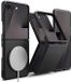 Ringke Onyx Magnetic | Hoesje Geschikt voor Samsung Galaxy Z Flip 7 | Compatibel met MagSafe / Qi2 | Back Cover Flexibel TPU | Zwart